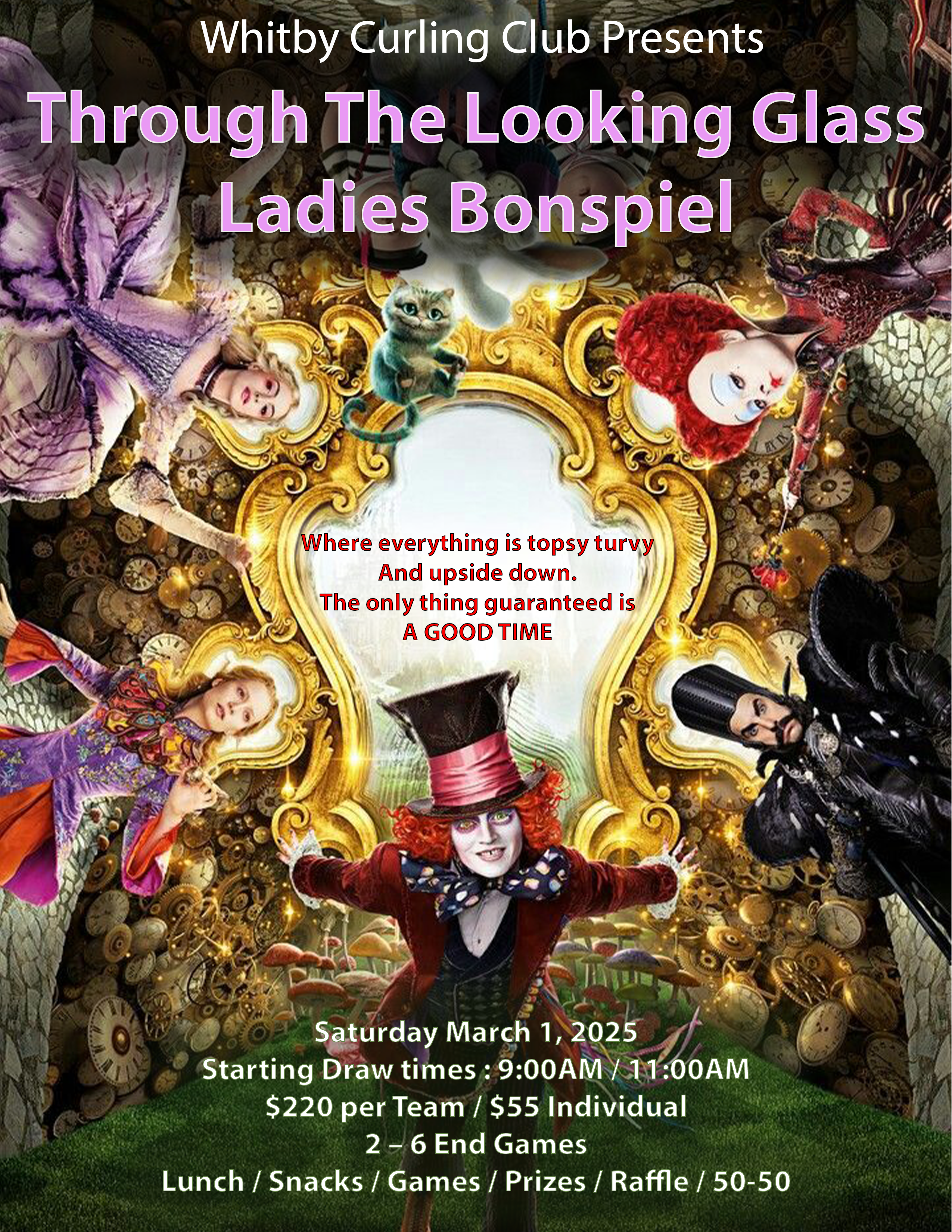 Ladies Bonspiel Flyer 2025