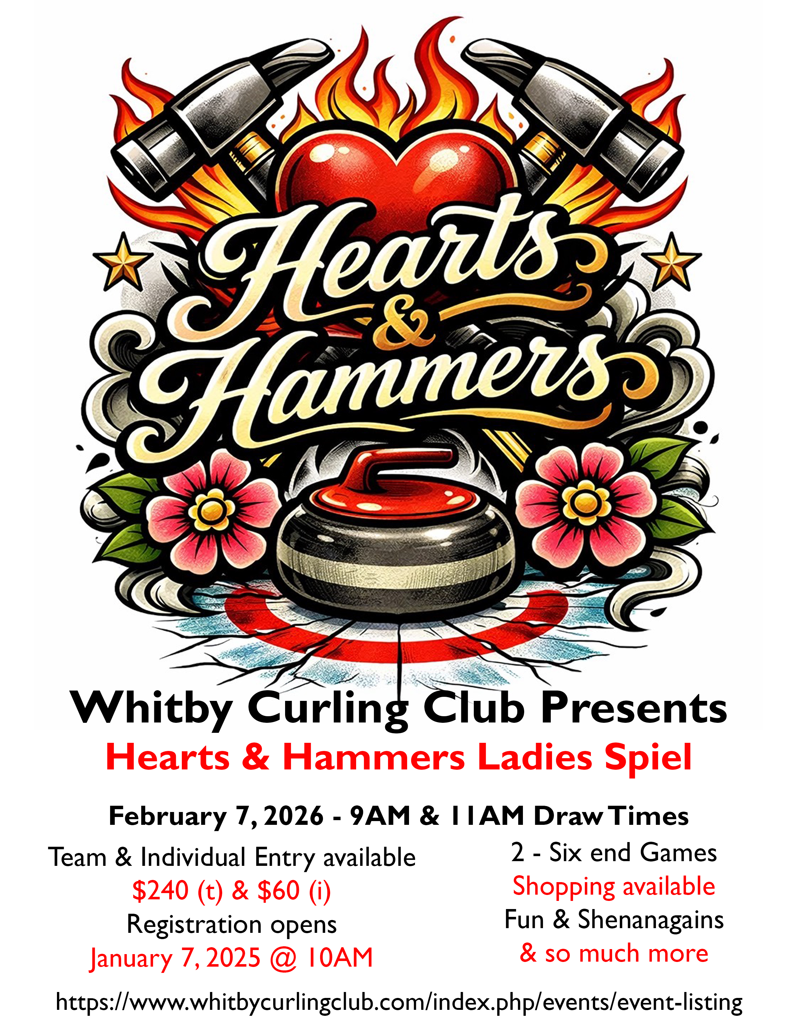 2026 Hearts and Hammers WCC Ladies Spiel